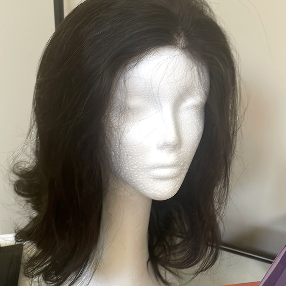 Lace Full 100% Remi Human Hair-Dark Brown